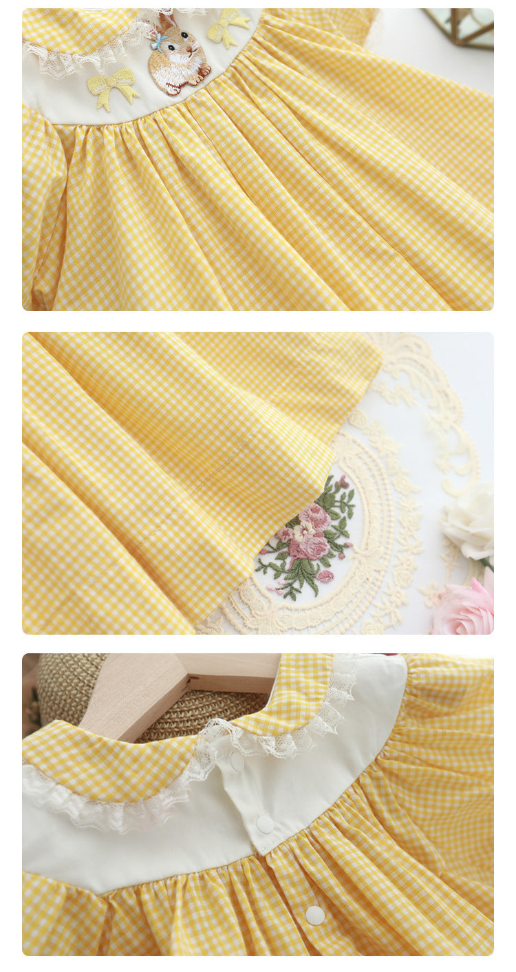 Golden Bloom Frock
