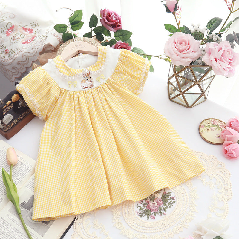 Golden Bloom Frock
