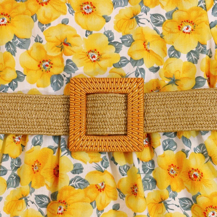 Golden Rose Dress
