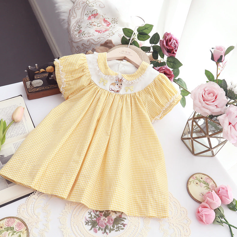 Golden Bloom Frock
