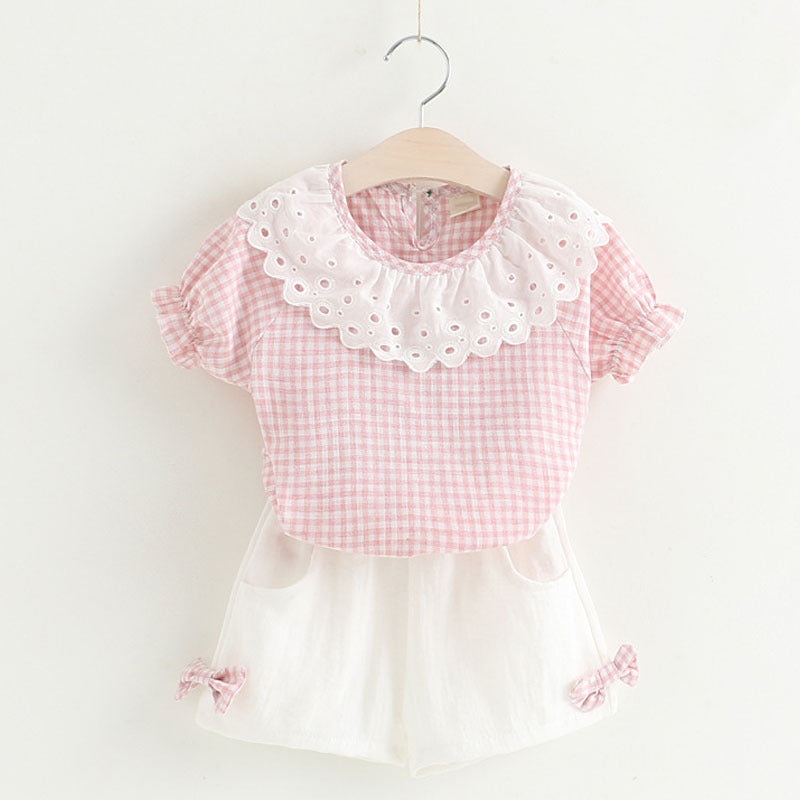 Frilly Collar Set