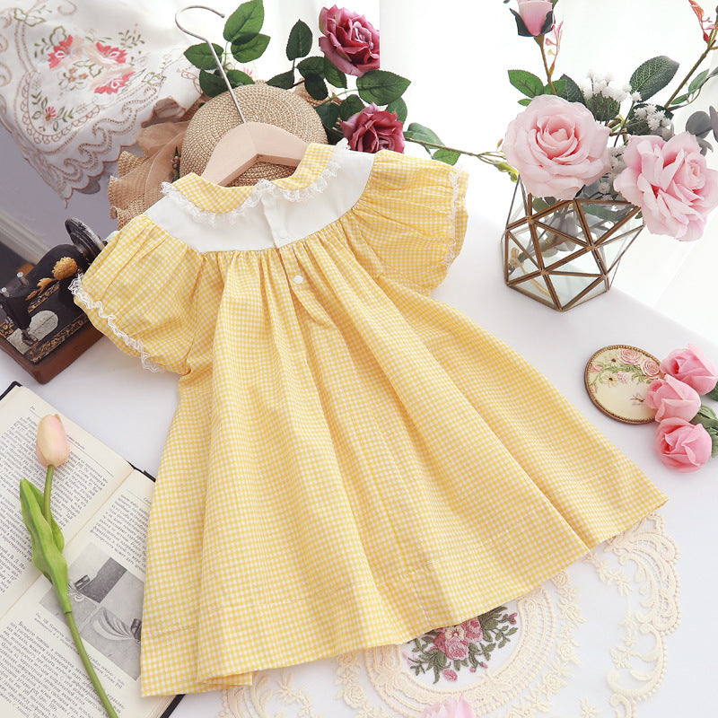 Golden Bloom Frock