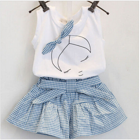 Blue Skirt