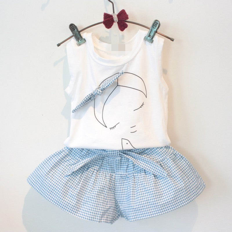 Blue Skirt