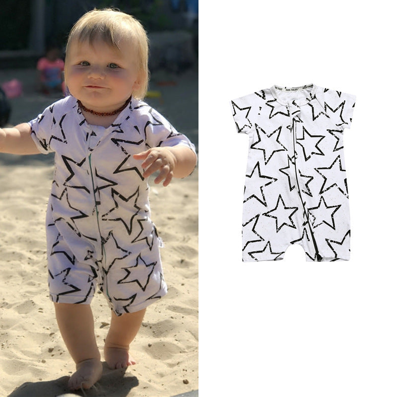 Baby Girl Cotton Romper