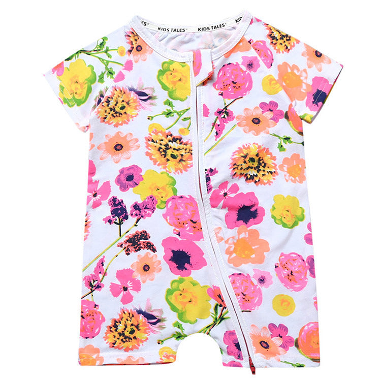 Baby Girl Cotton Romper