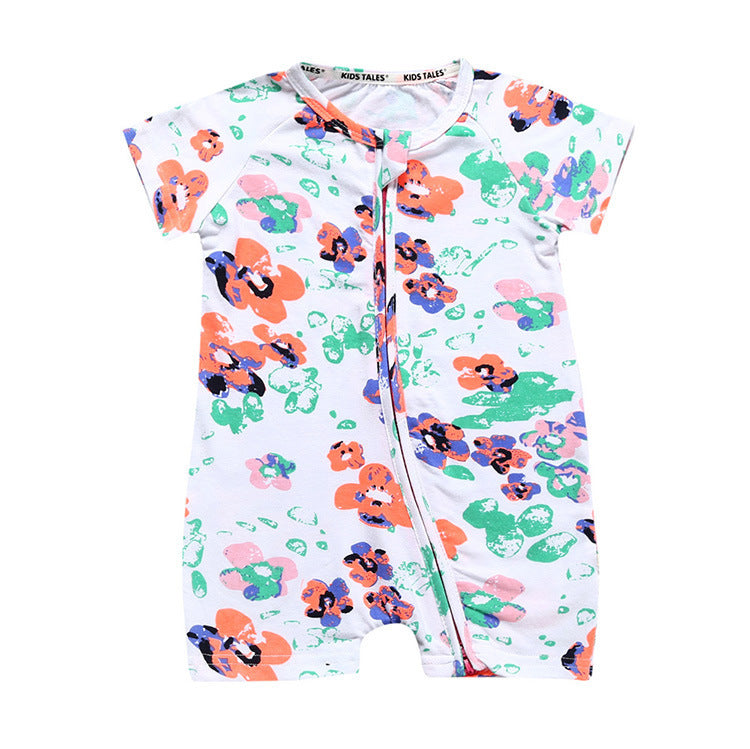 Baby Girl Cotton Romper
