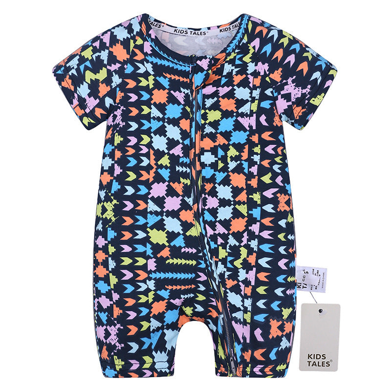 Baby Girl Cotton Romper