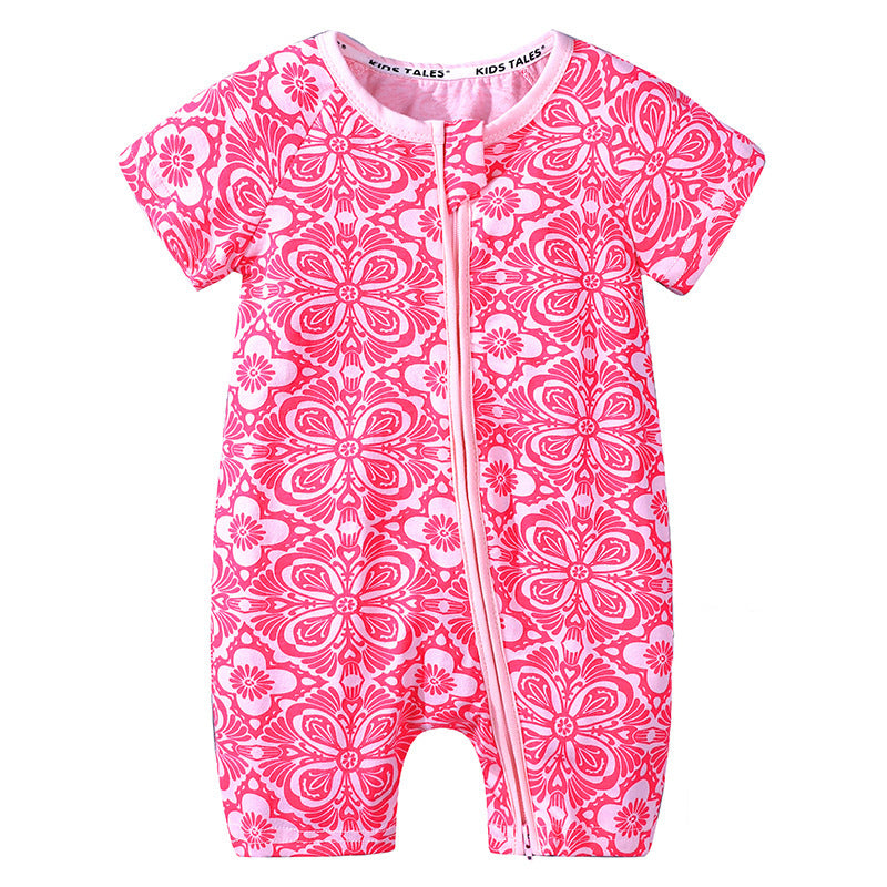 Baby Girl Cotton Romper