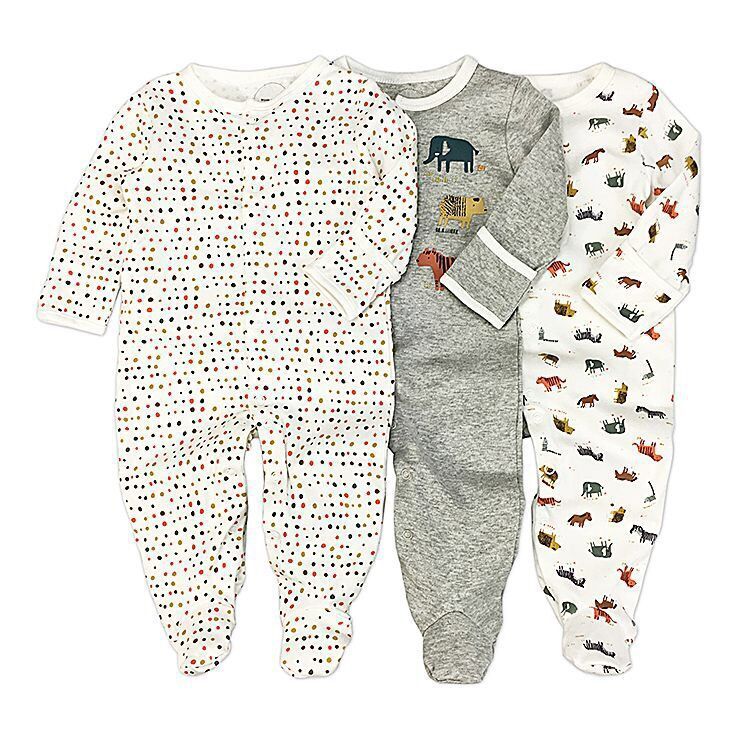 Footed Pajama Trio