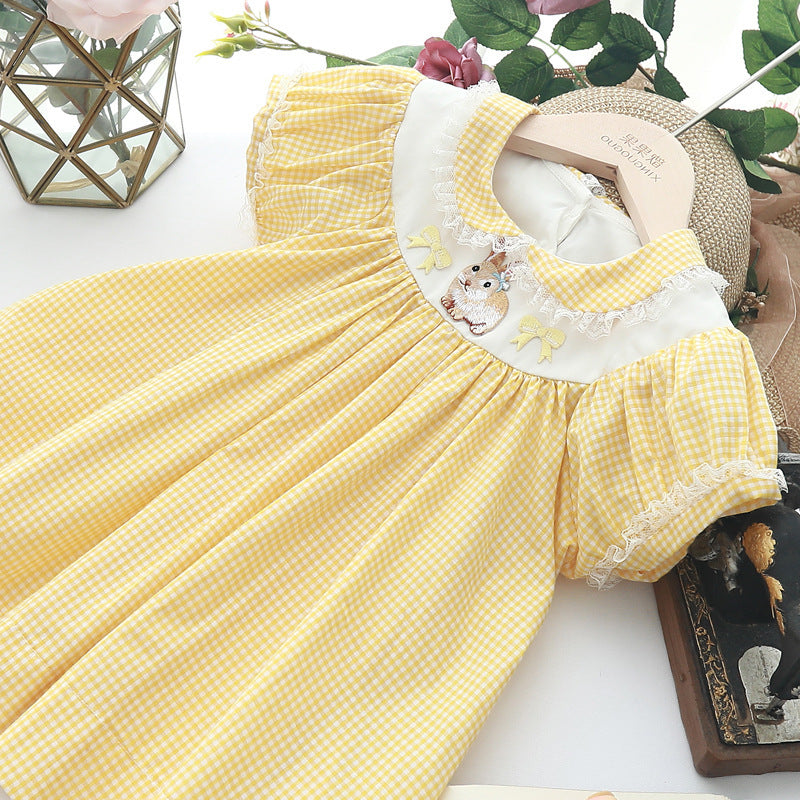 Golden Bloom Frock
