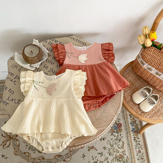 Tulip Princess Romper