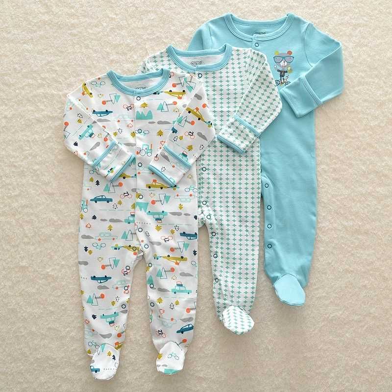 Footed Pajama Trio
