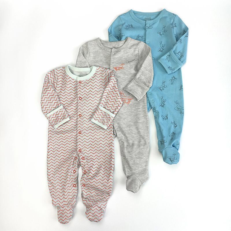 Footed Pajama Trio