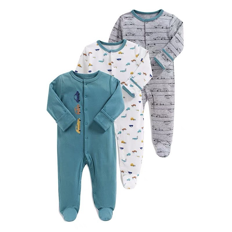 Footed Pajama Trio