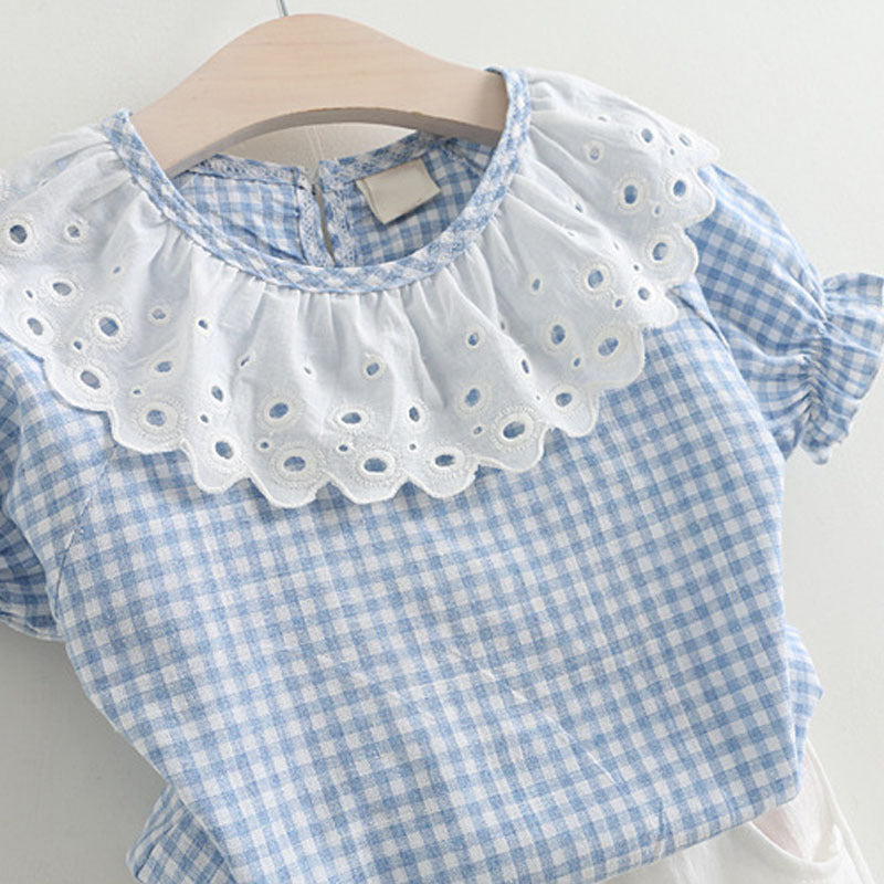 Frilly Collar Set
