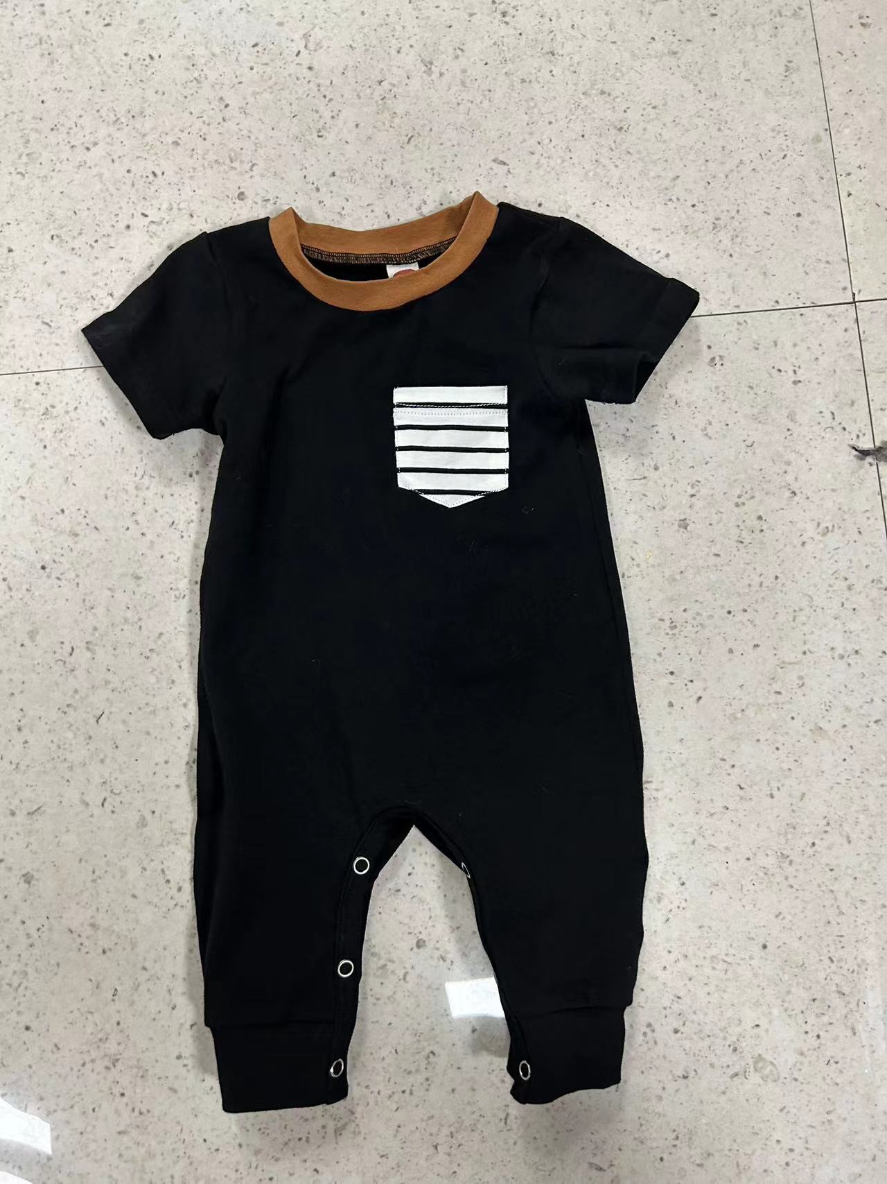Cotton Striped Jumpsuit