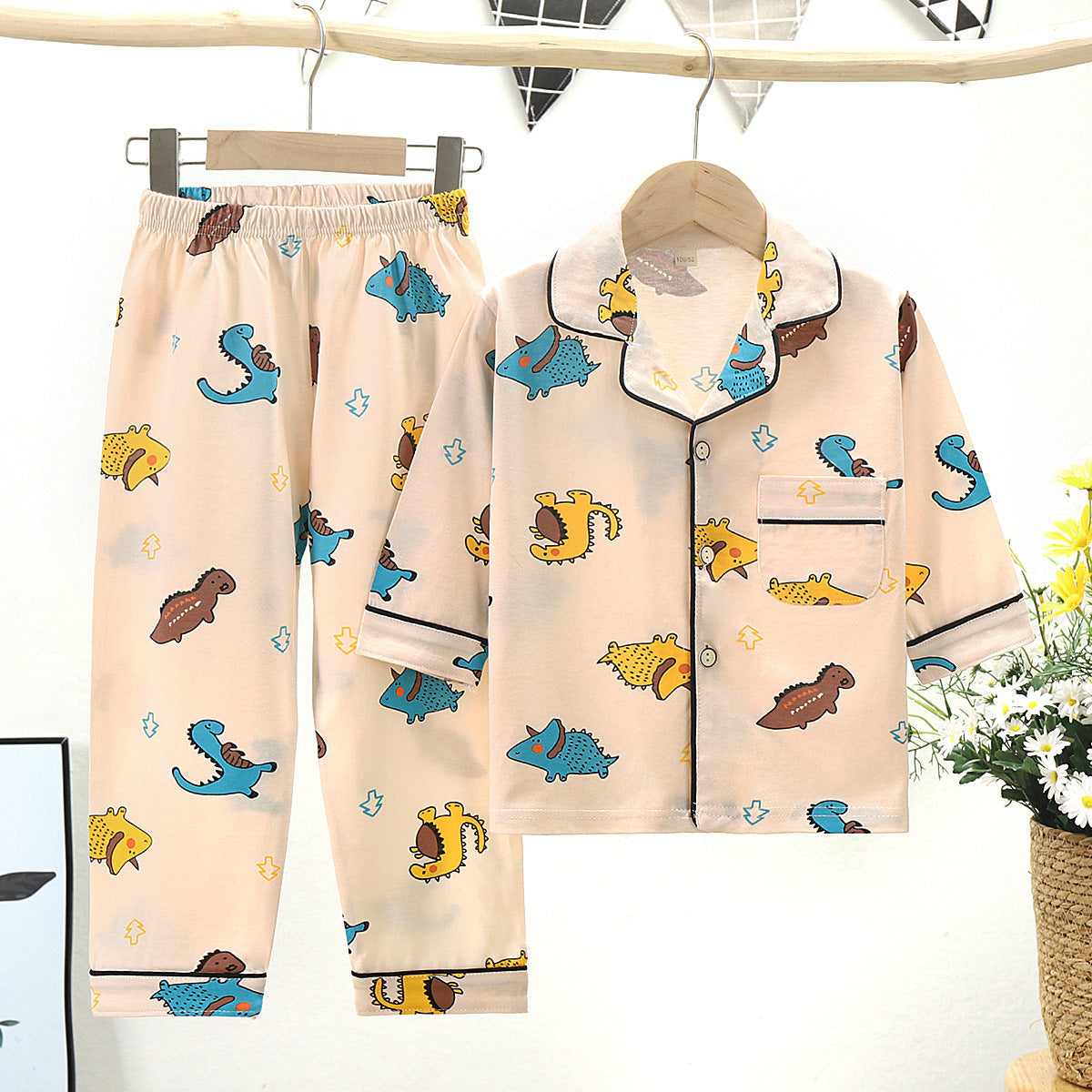 Sleeves Pajamas Set