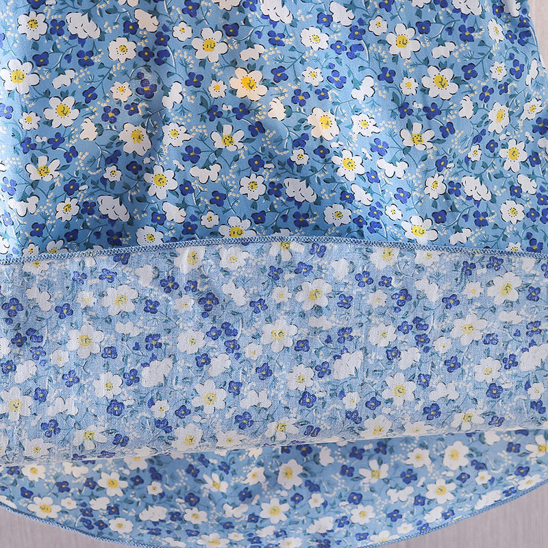 Blue Floral Dress