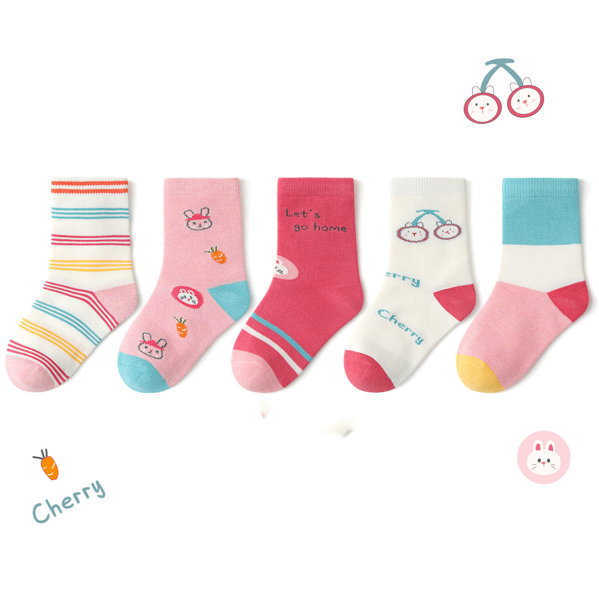 Bunny Tube Socks