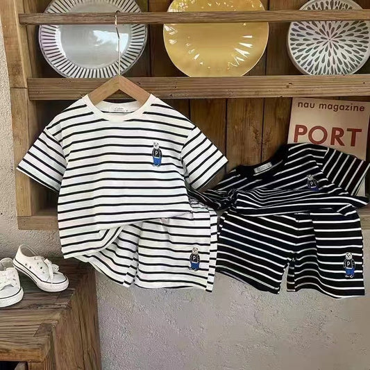 Striped Round Set